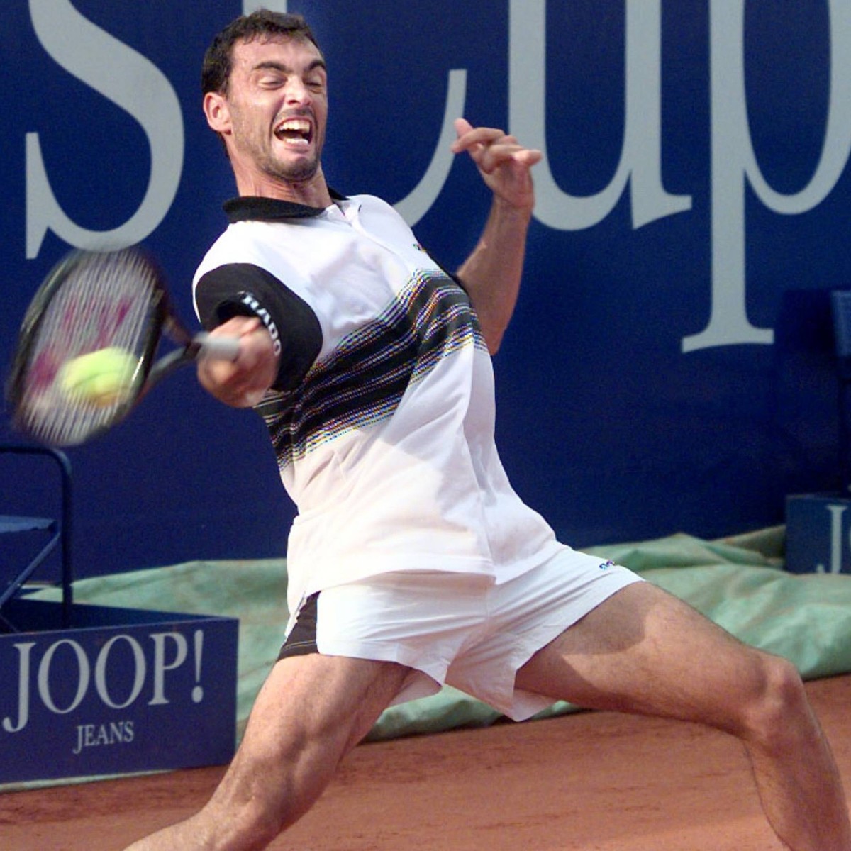 Bildnummer: 09999275 Datum: 16.07.1997 Copyright: imago/Pressefoto Baumann
BRUGUERA Sergi , Weissenhof 1997 ; Tennis 1997 quadrat 

Image number 09999275 date 16 07 1997 Copyright imago Baumann Bru ...
