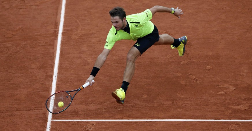 Locker und lässig zieht Stan Wawrinka in den Halbfinal der French Open ein.