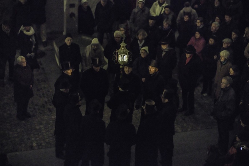 Rauszeit Silvesterbräuche Brunnensingen Rheinfelden