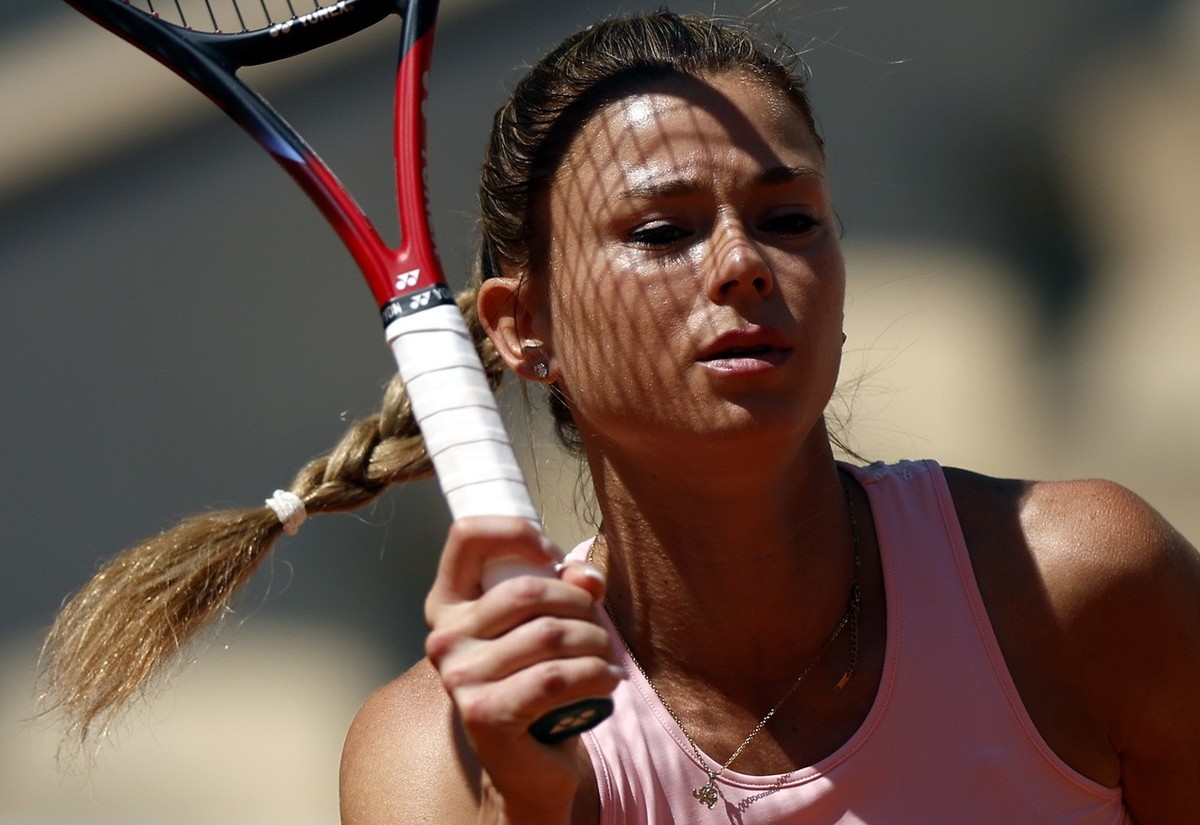 Camila Giorgi a fui l'Italie