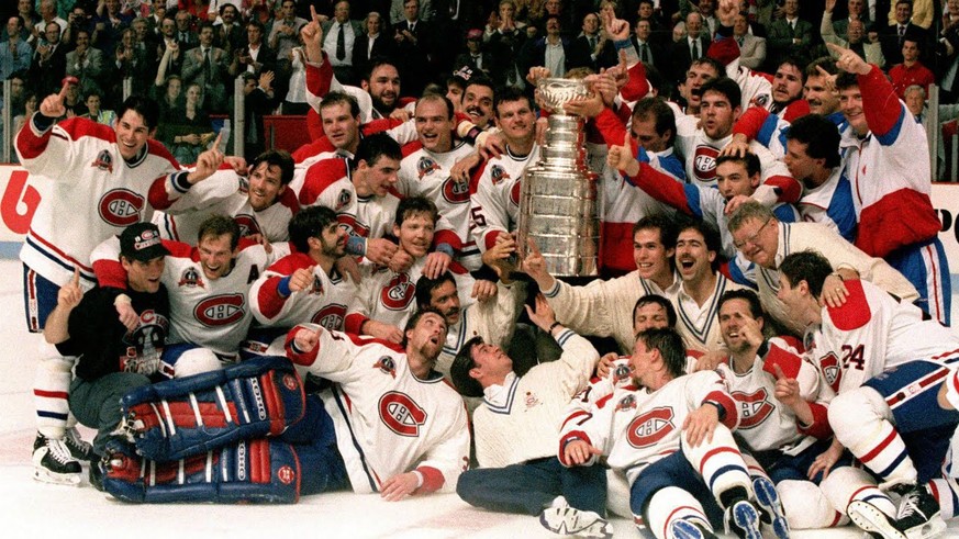 1993 holten die Montreal Canadiens zum letzten Mal den Stanley Cup nach Kanada.