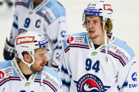 Bitter, bitter: Benjamin Neukom und Lukas Sieber waren in Davos so nahe dran.&nbsp;