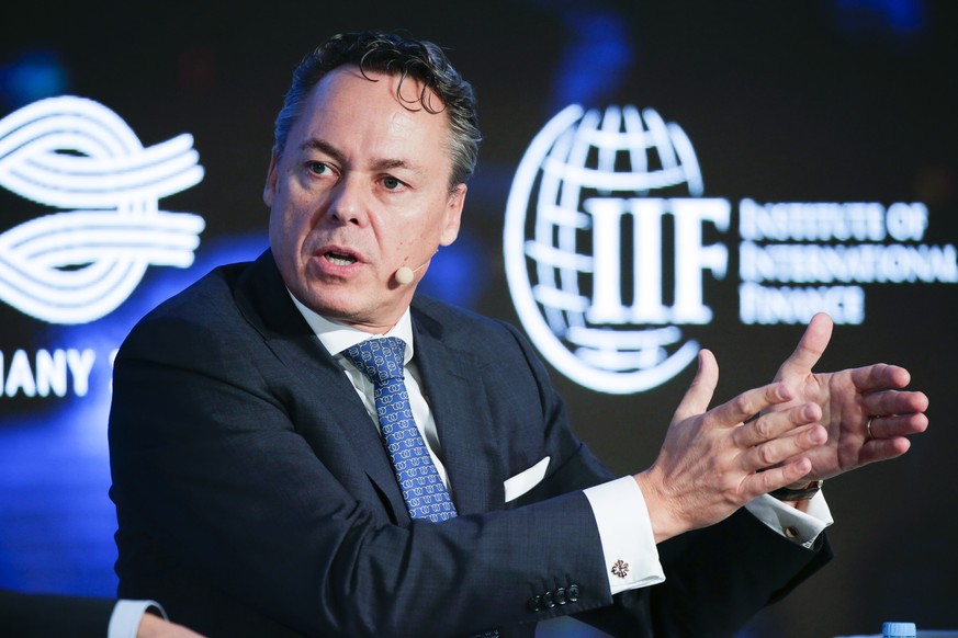 ARCHIV --- ZUM NEUEN CEO DER UBS, RALPH HAMERS, STELLEN WIR IHNEN FOLGENDES BILDMATERIAL ZUR VERFUEGUNG --- epa05851415 Chief Executive Officer and Chairman of the Executive Board of ING Group Ralph H ...