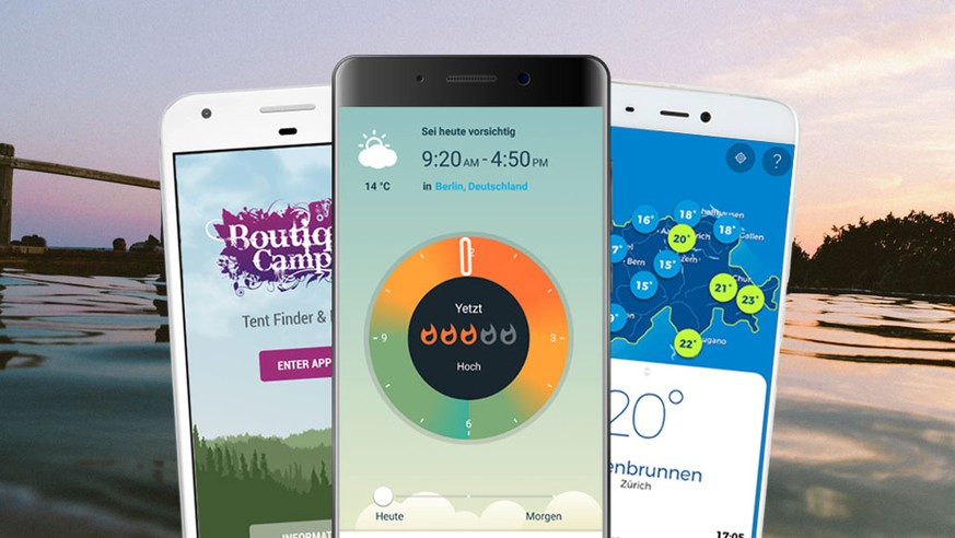 12 nützliche Gratis-Apps, die im Sommer nicht auf deinem Smartphone fehlen dürfen 