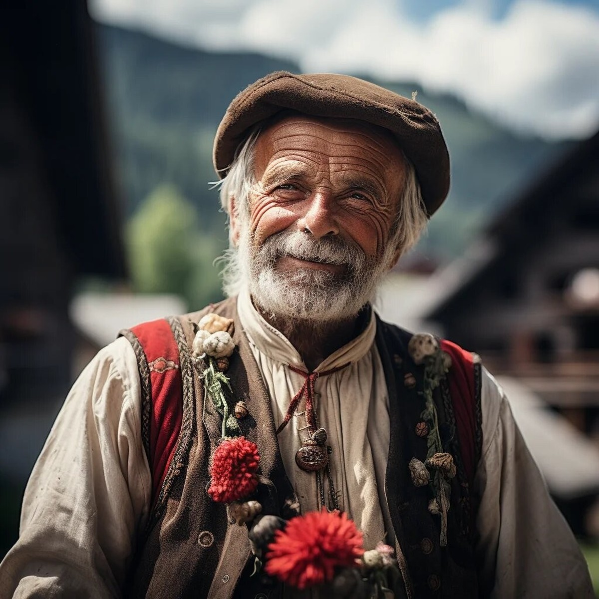 KI Midjourney erstellt typische Menschen aus den Kantonen: Appenzell