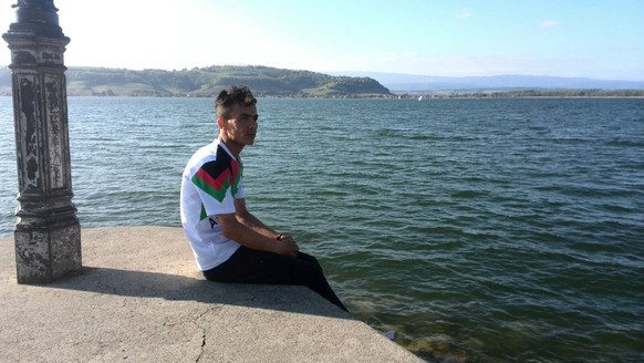 Mohammad am Lac Léman.&nbsp;