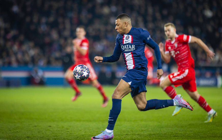 Kylian Mbappé PSG Bayern Paris Champions League