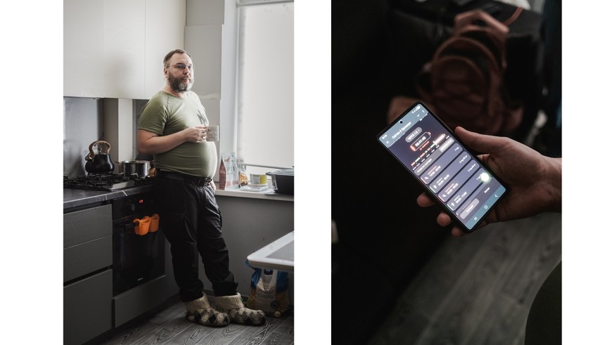 Mykola Ivanchenko, vétéran du bataillon Azov.