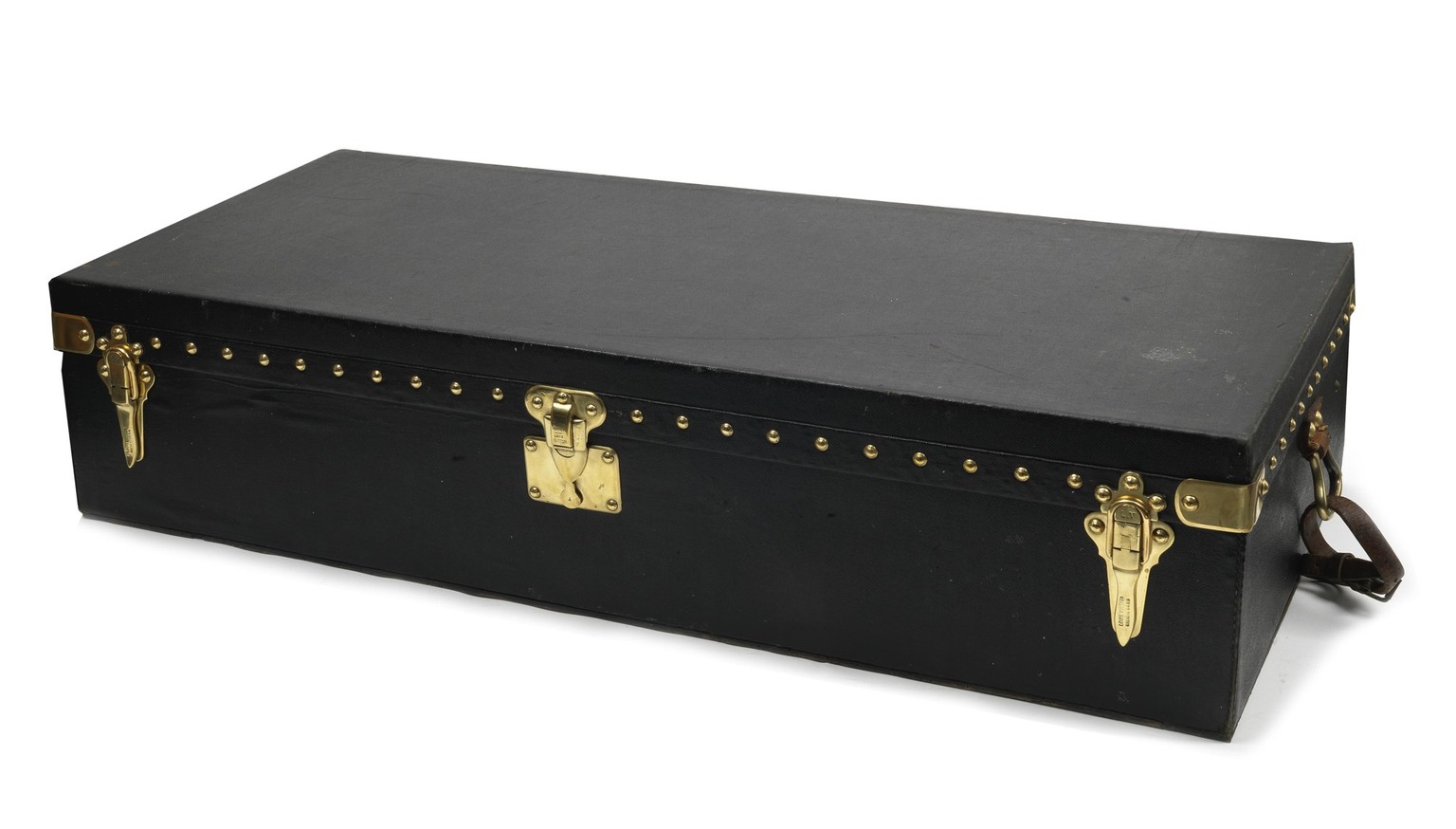 A Louis Vuitton motoring trunk, circa 1910,
Estimate: CHF 1’100 - CHF 1’600
https://cars.bonhams.com/auction/30544/lot/49/a-louis-vuitton-motoring-trunk-circa-1910/