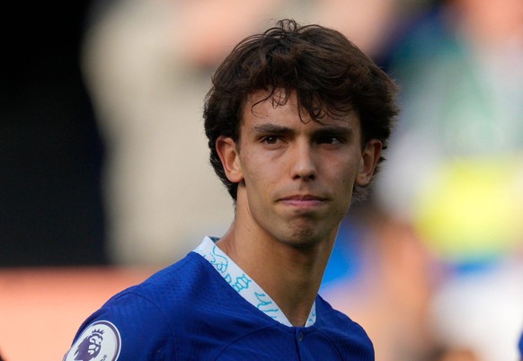 Mandatory Credit: Photo by Dave Shopland/Shutterstock 13934098gk Joao Felix of Chelsea Chelsea v Newcastle United, Premier League, Football, Stamford Bridge, London, UK - 28 May 2023 EDITORIAL USE ONL ...