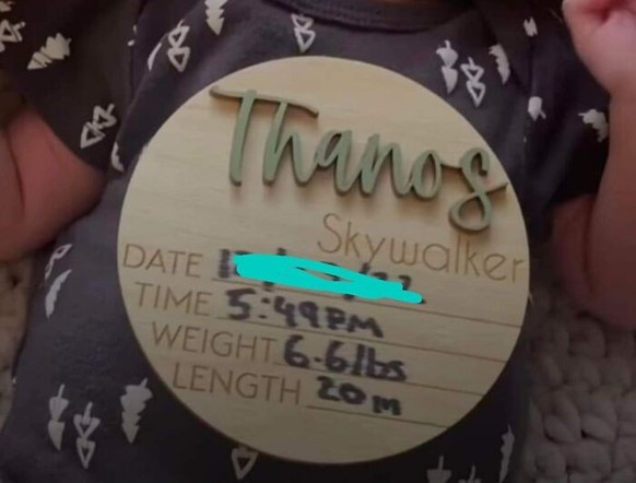 Die schlimmsten Baby Namen aus dem Subreddit tragedeigh