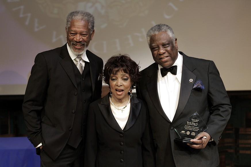 Ruby Dee mit Morgan Freeman (links).