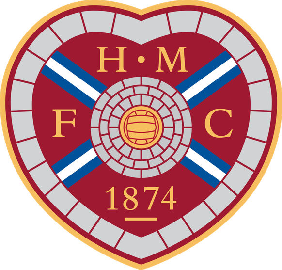 Wappenkunde in Europas Fussball und die Suche nach deinem Lieblings-Logo\nFür mich immer noch eines der einzigartigsten Logos ist dies des Hearts of Midlothian FC aus der schottischen 2. Liga.