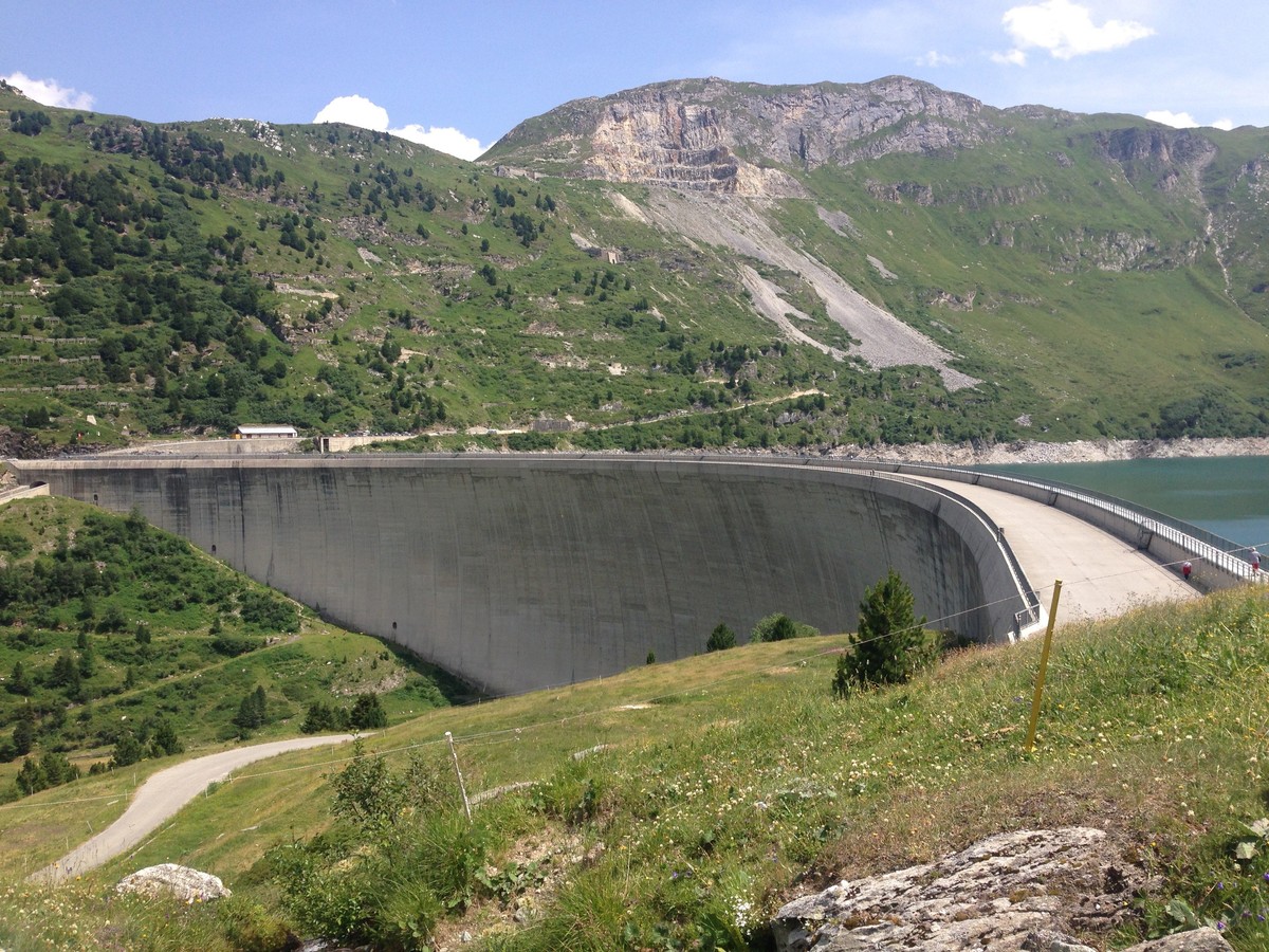 Bis auf die Staumauer ist hier beim Lago di Lei eigentlich alles Italien.