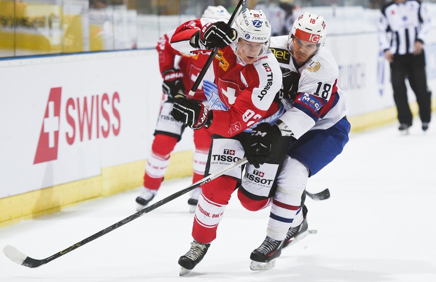 Die Schweiz besiegt Norwegen in einem engen Spiel mit 2:1.