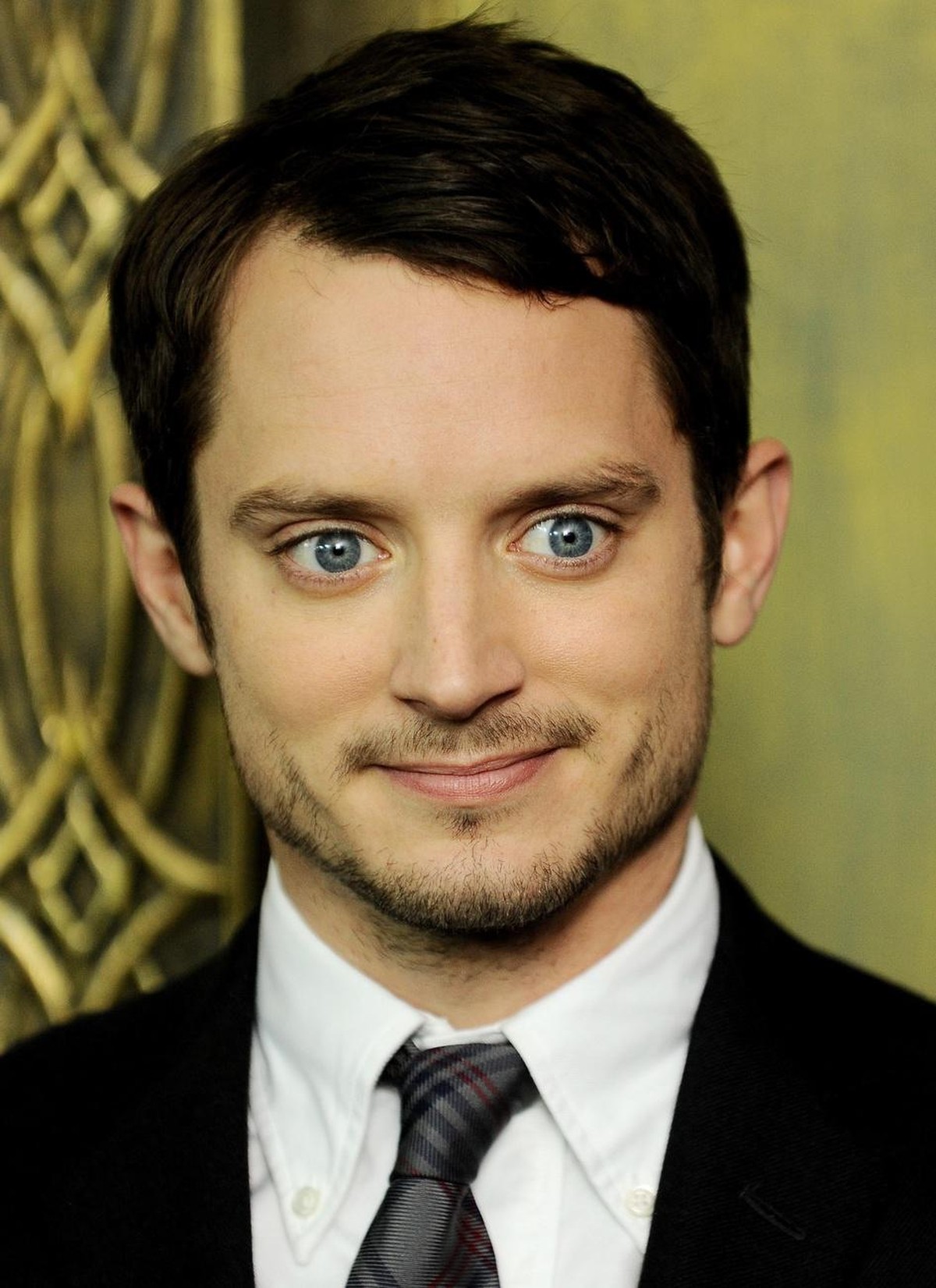 epa03499432 Actor Elijah Wood, of the US, arrives for the premiere of 'The Hobbit: An Unexpected Journey' at the Ziegfeld Theater in New York, New York, USA, 06 December 2012. The film opens ...