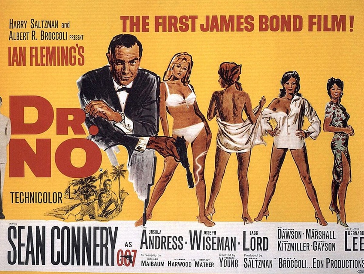 Dr. No james bond 007 sean connery https://www.kpbs.org/news/2012/nov/15/bond-james-bond/