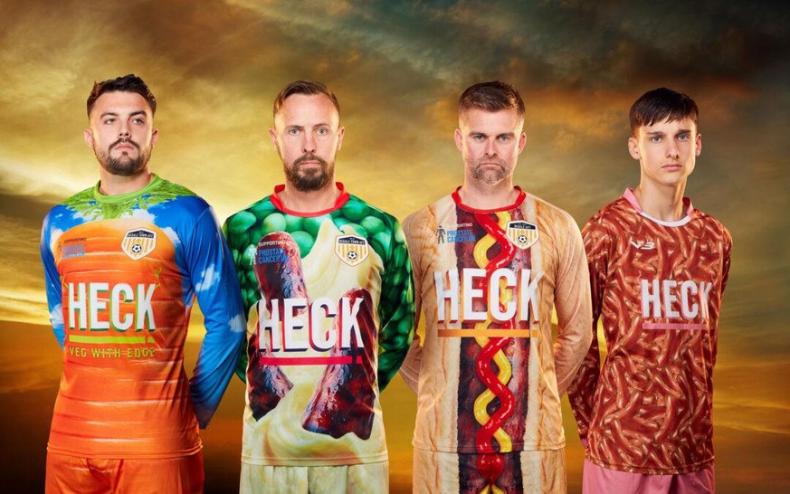 Die Trikots im Laufe der Zeit.