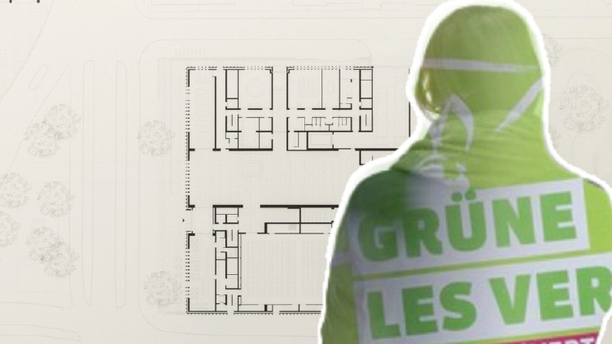 Grüne Grundriss Wohnung Massnahmen Wohnungsnot