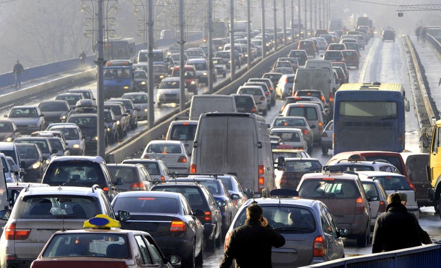 Der Verkehr rollte auch während der Pandemie weiter.