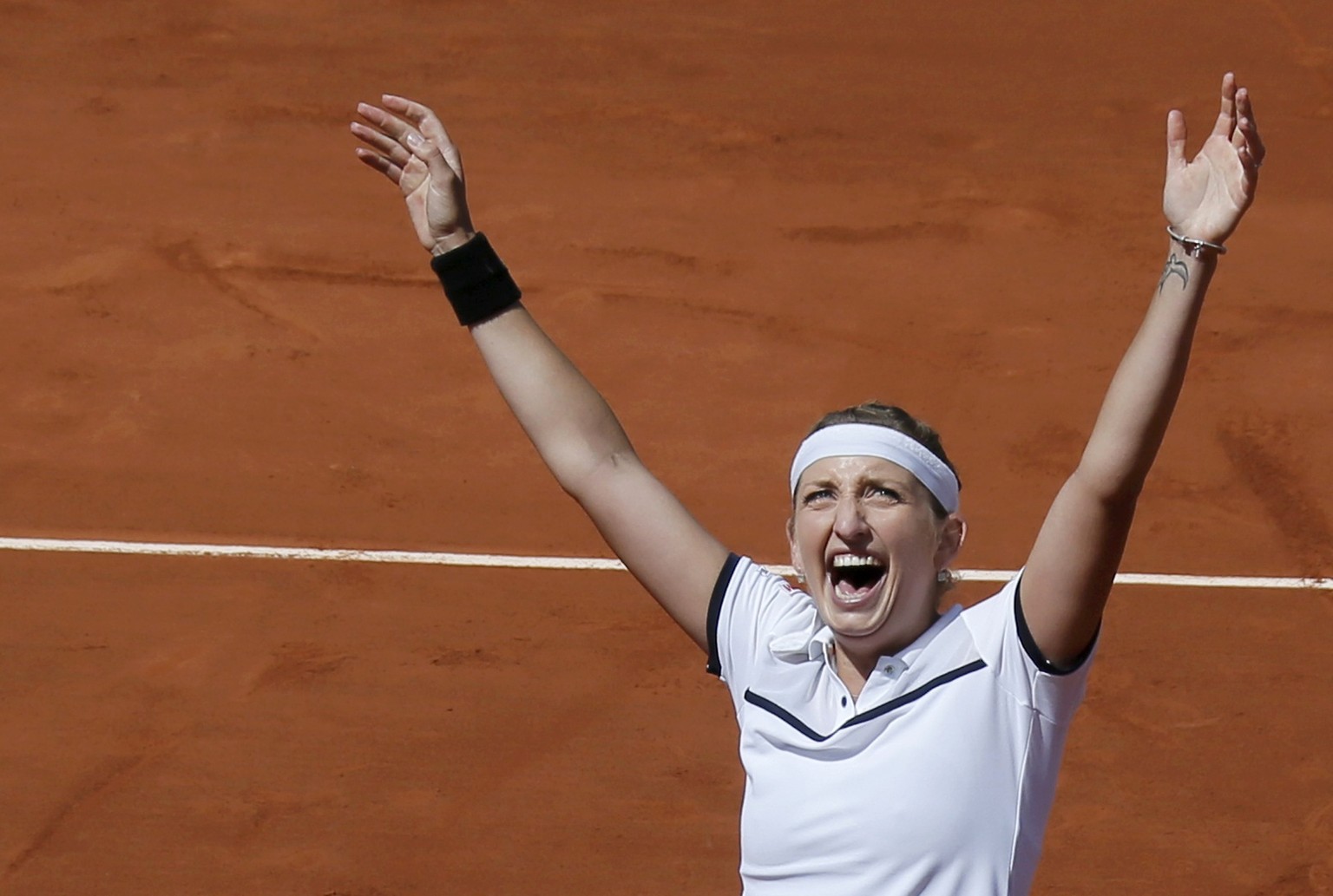 Game, set, match – Timea Bacsinszky fertigt&nbsp;Alison Van Uytvanck in zwei Sätzen ab.&nbsp;