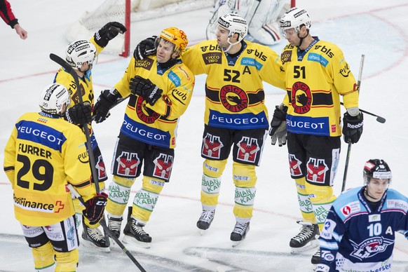 Die Lakers ziehen enttäuscht von dannen: Bern gibt sich in St.Gallen keine Blösse.