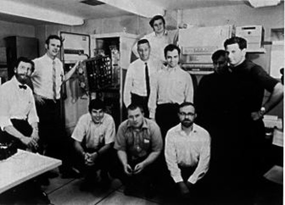Dieses Team hat das weltweit erste Computernetzwerk an der Berkley-Universität entwickelt.