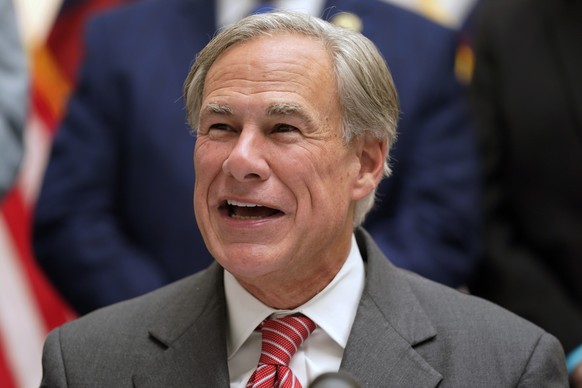 FILE - Republican Texas Gov. Greg Abbott speaks before signing Senate Bill 1, also known as the election integrity bill, into law in Tyler, Texas, Sept. 7, 2021. (AP Photo/LM Otero, File)
Greg Abbott