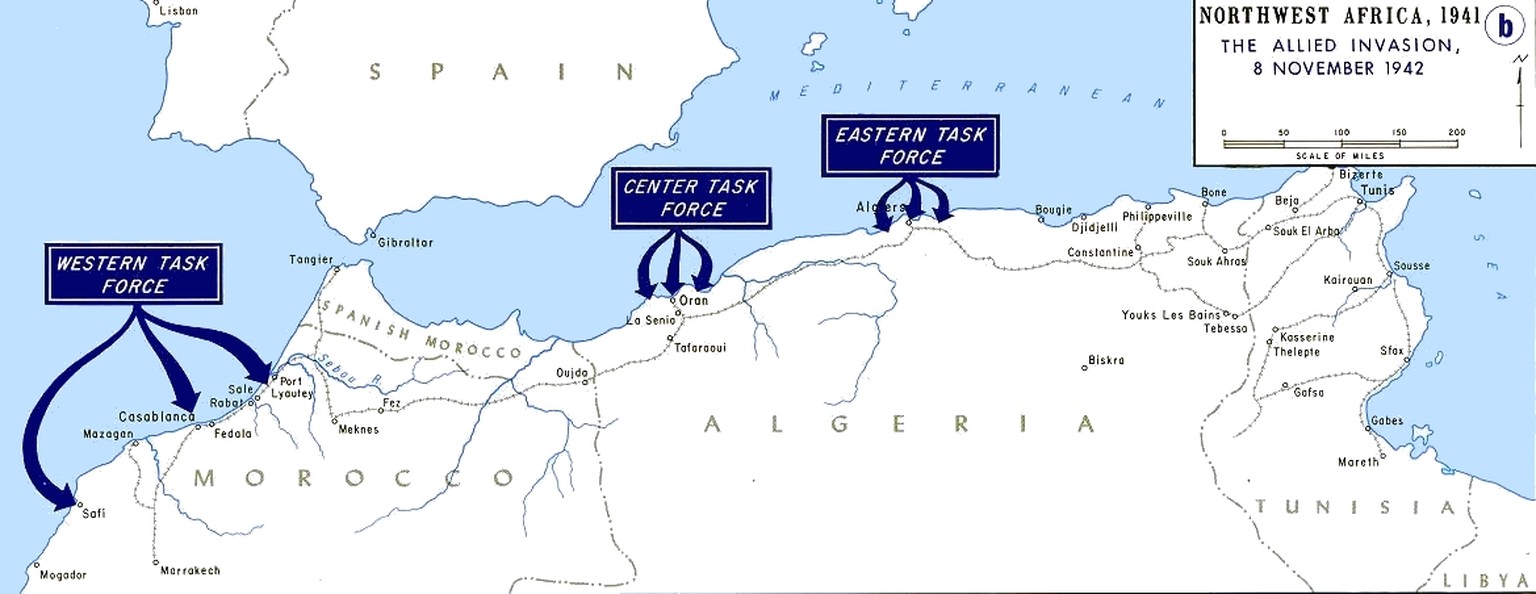 Operation Torch, 8. November 1942