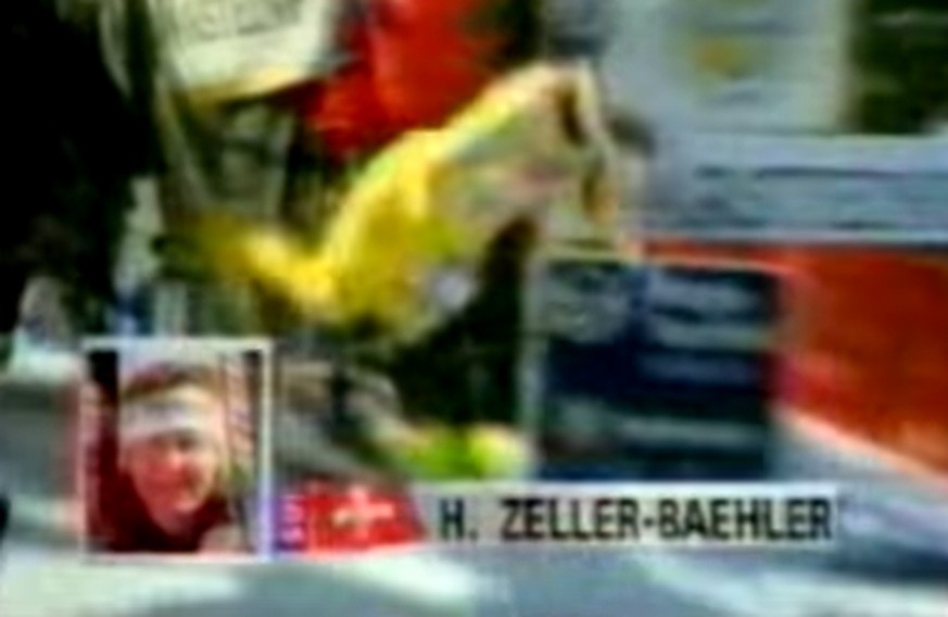 06.03.1994: Heidi Zeller-Bähler stürzt sich aus dem Starthaus, wie vor und nach ihr nie mehr eine Skifahrerin