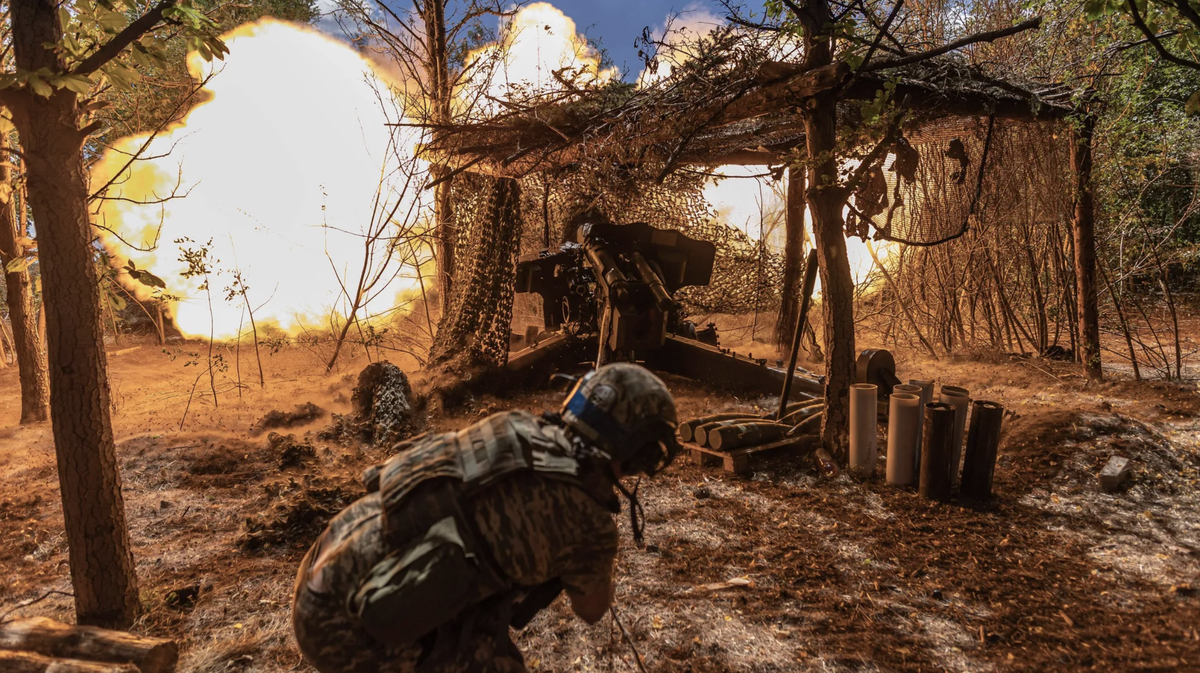 Toretsk im Juli 2025: Ukrainische und russische Soldaten lieferten sich in dem Ort heftige Kämpfe.