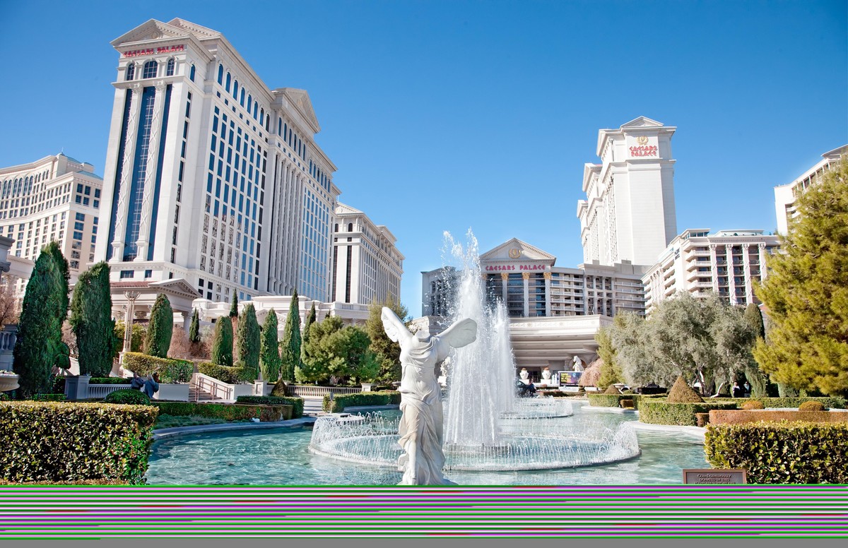 Grünflächen geht es in Vegas an den Kragen. Auch beim Caesar-Palace-Hotel.