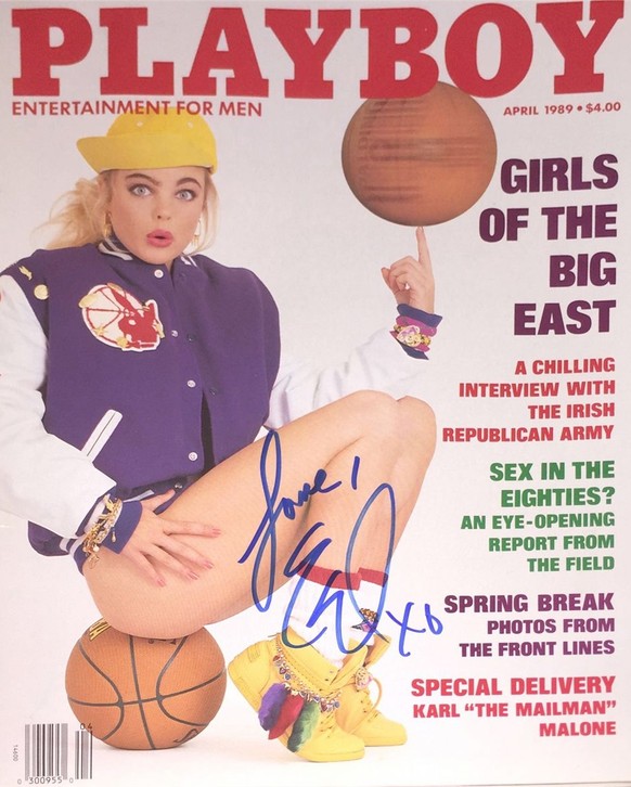 1989: Erstes «Playboy»-Cover mit Erika.