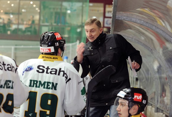 Eine Laufbahn, die sich sehen lässt: Christian Weber, hier als Coach der GCK Lions.