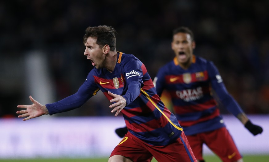 Lionel Messi erzielt zwei Treffer selbst und bereitet den dritten Barça-Treffer vor.
