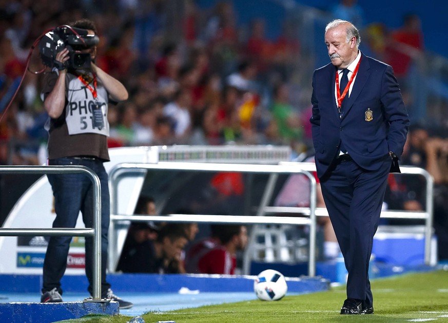 So hat sich das Trainer Vicente del Bosque nicht vorgestellt.