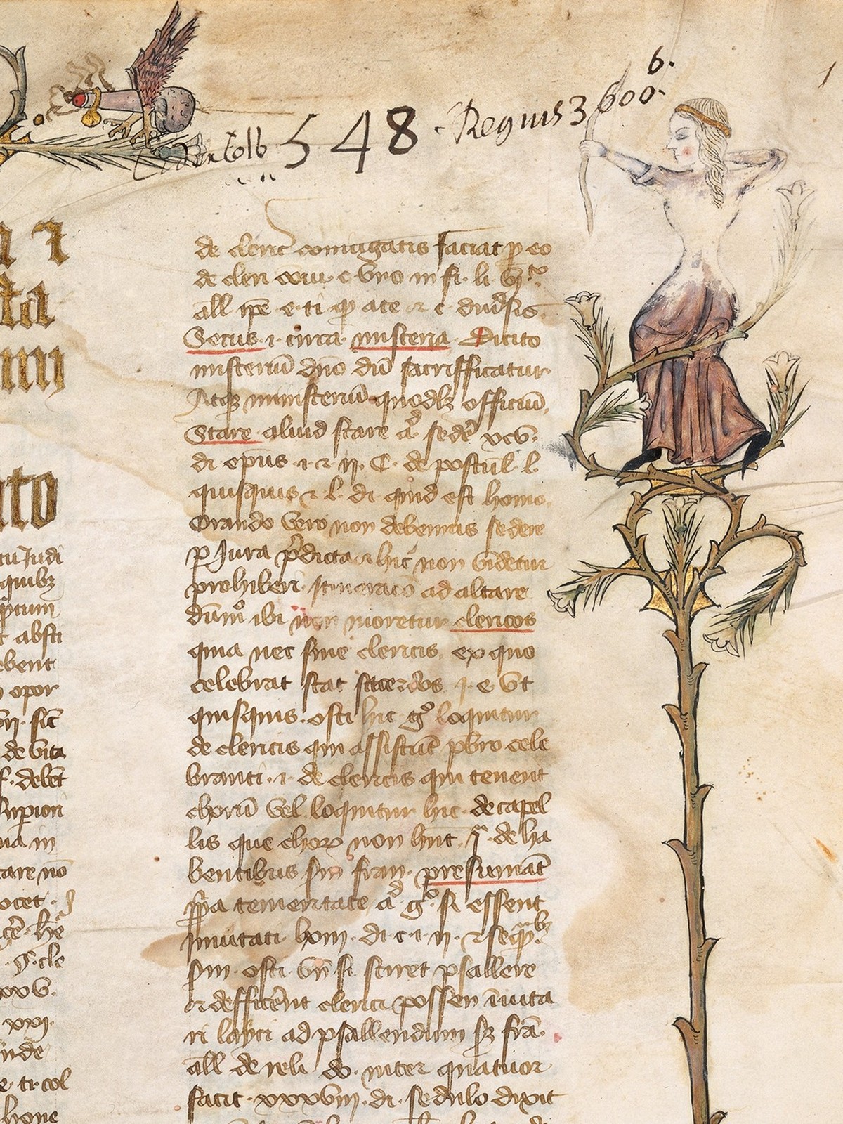 Den fliegenden Phallus mit Flügeln, Beinen, Krone und Glockenhalsband gibt es sowohl als Tragezeichen, wie auch als Illustration im Decretalium Gregorii IX von 1392.
https://archivesetmanuscrits.bnf.f ...