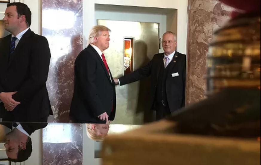 Donald Trump im Hotel Schweizerhof in Luzern?