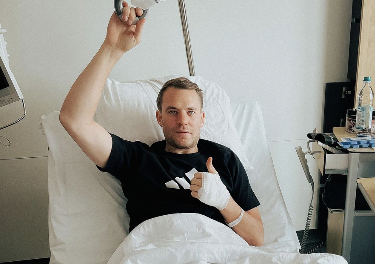 Manuel Neuer, l'habituel gardien titulaire du Bayern, s'est cassé la jambe aux sports d'hiver en décembre.