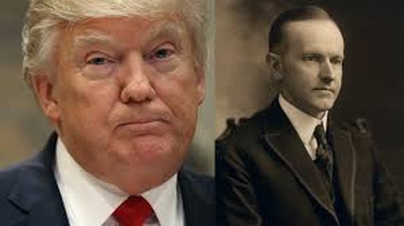 Sind vergleichbar: Donald Trump und Calvin Coolidge.