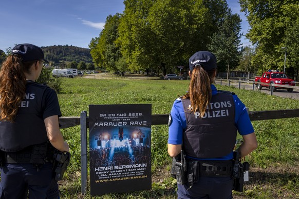 <p>Am Aarauer Rave sind in der Nacht auf Sonntag, 30. August 2026, Schüsse gefallen.</p>