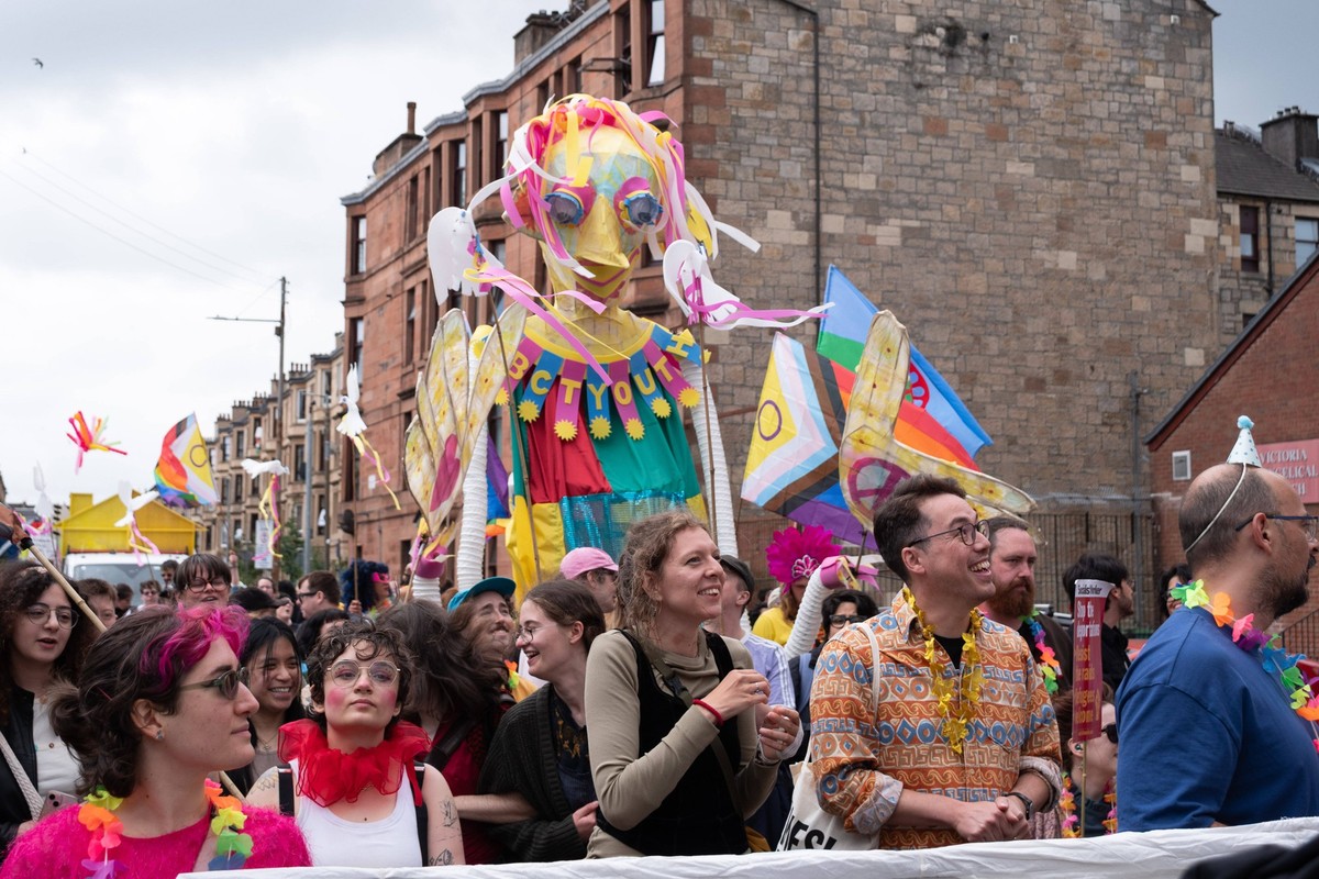 August 1, 2026, Glasgow, Scotland, UK: Hundreds of people took part in this years Govanhill International Festival &amp;amp; Carnival parade, a community-led anti-racist arts and cultural event organi ...