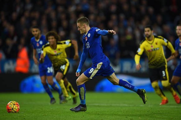 Spätzünder Jamie Vardy ist bei Leicester ein Schlüsselspieler.