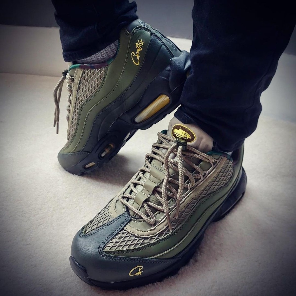 Voici à quoi ressemblent les Air Max 95 par Nike x Corteiz.
