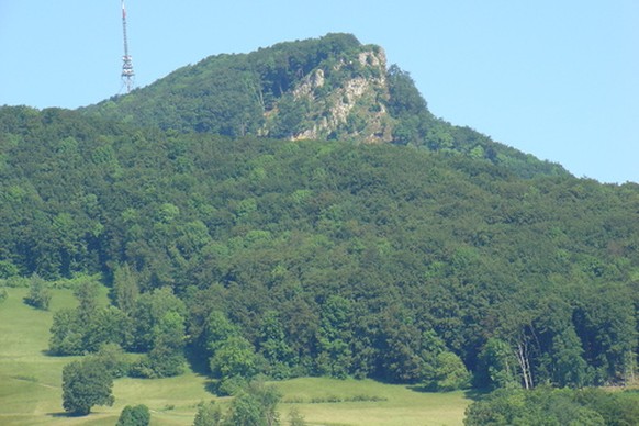 Die Wasserfluh bei Aarau.