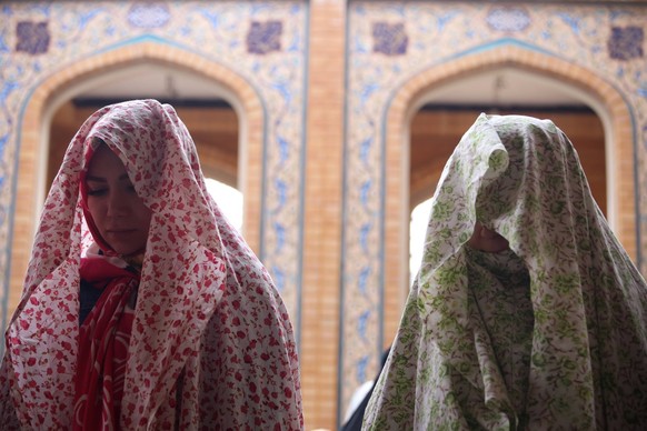 April 10, 2024, Tehran, Iran: Iranian worshippers perform the Eid al-Fitr prayer at a mosque in northern Tehran, marking the end of the Muslim holy fasting month of Ramadan. Muslims across the world s ...