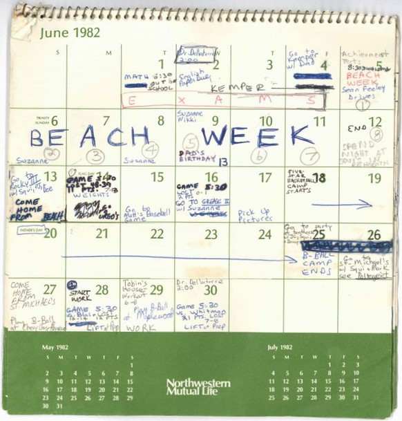 Im Juni 1982 schien das Highlight die «Beach Week» gewesen zu sein.