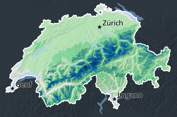 Wo es in den nächsten 72 Stunden Neuschnee geben soll.