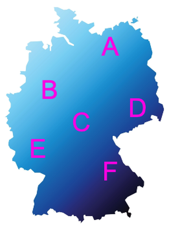 Deutschland-Karte Wo ist Verl?