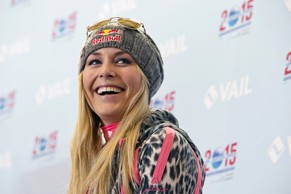 Lindsey Vonn ist guten Mutes.